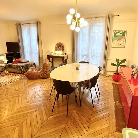 Daire Le Marais & Large Big Spacious Charming Parisian Flat *